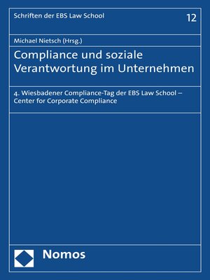 cover image of Compliance und soziale Verantwortung im Unternehmen